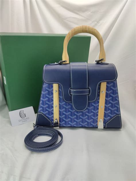 goyard grand blue pm|Goyard Goyardine Grand Bleu PM .